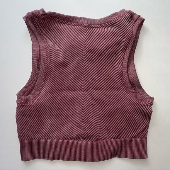 OFFLINE By Aerie Seamless Macrame Longline Sports Bra in Earthen Small - Picture 6 of 13